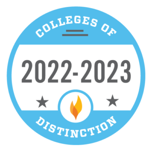 2023 - 23 colleges of distinction award logo