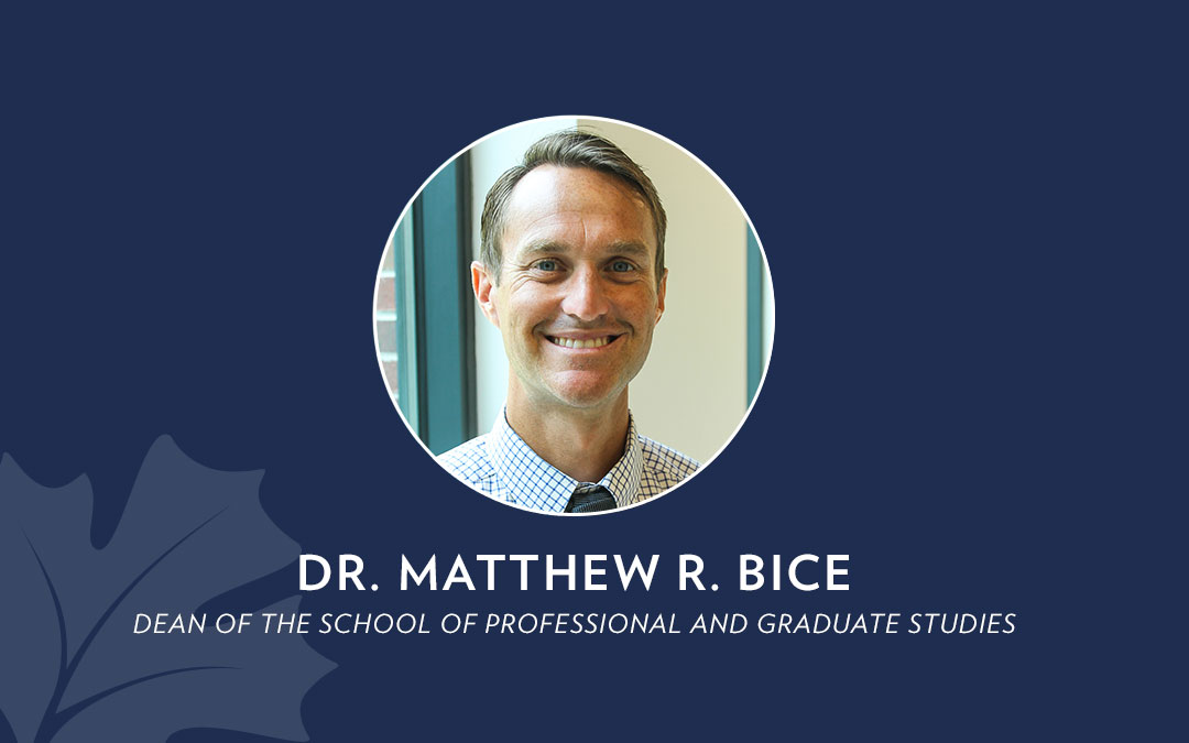Dr. Matthew Bice head shot