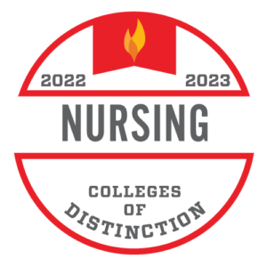 2023 - 23 colleges of distinction nursing award logo