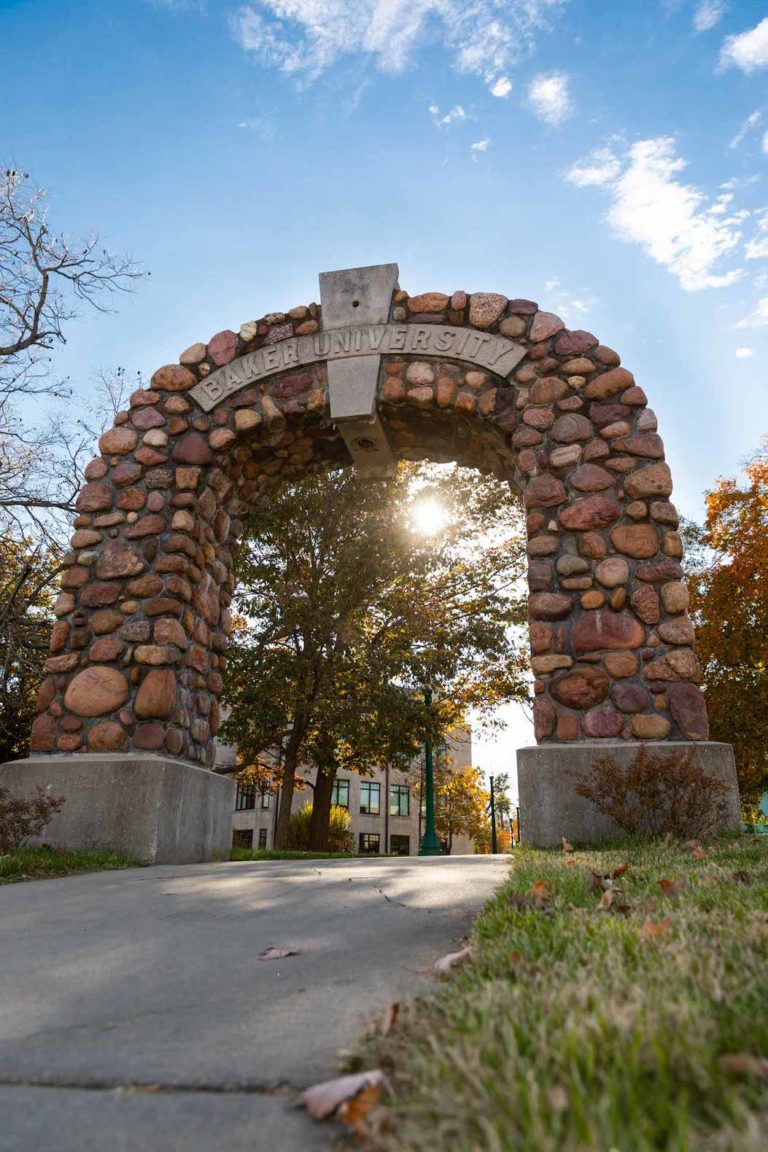 baker university campus visit