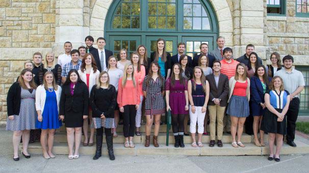 Group photo of winners