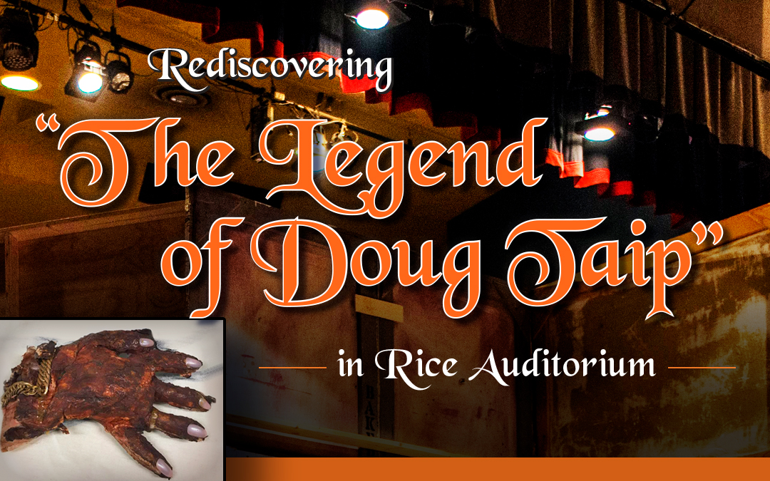 The Legend of Doug Taip graphic