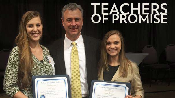 Two Teachers of Promise recipients