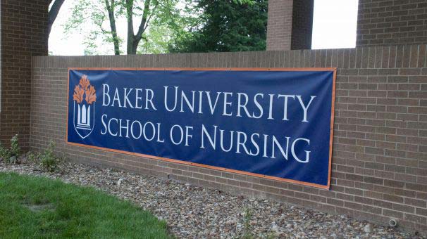 Baker University school of Nursing banner