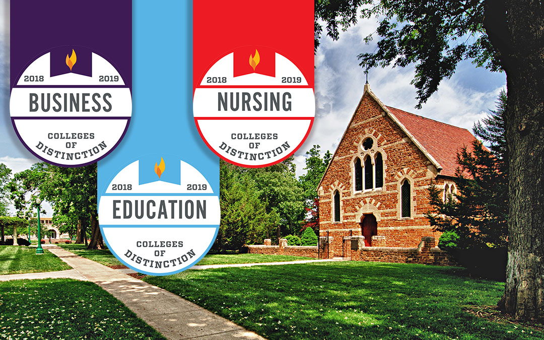 Colleges of Distinction honors Baker for its business, nursing, and education programs