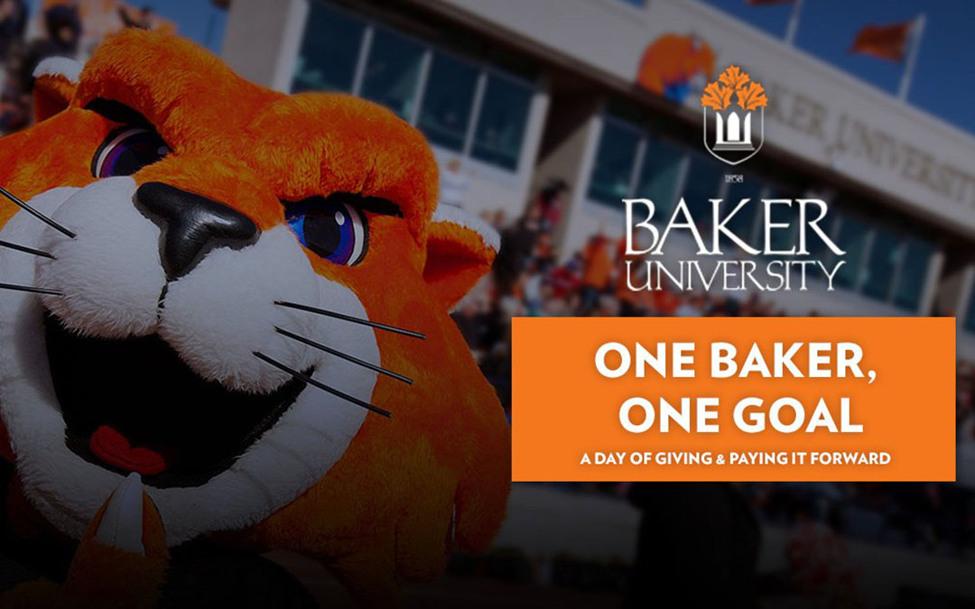 One Baker, One Goal. Day of Giving graphic