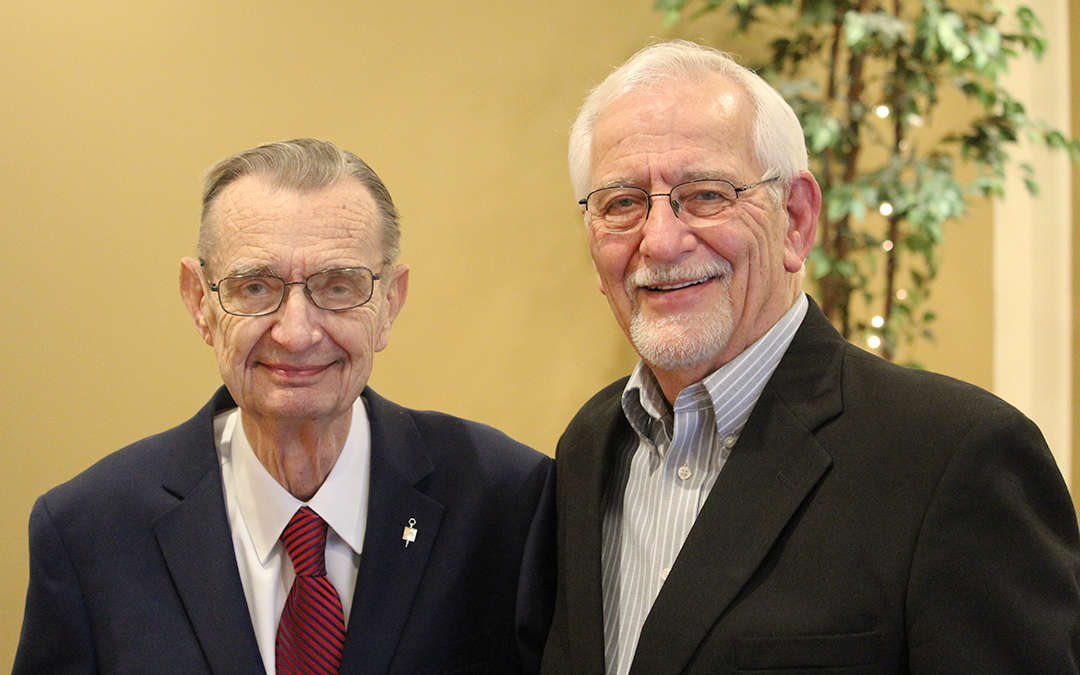 Headshot of Dr. English and Dr. Neuenswander together