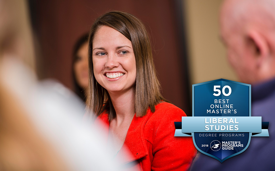 2018 50 best online master's degree programs liberal studies logo