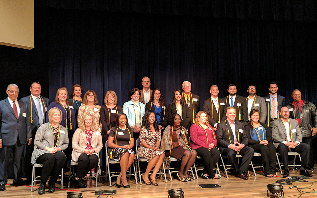 Sigma Beta Delta Induction group photo