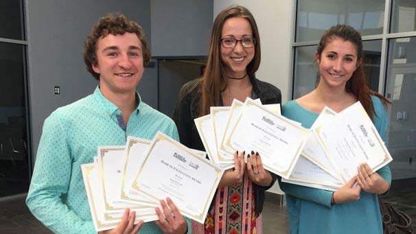 Three student journalists advance to national competition.