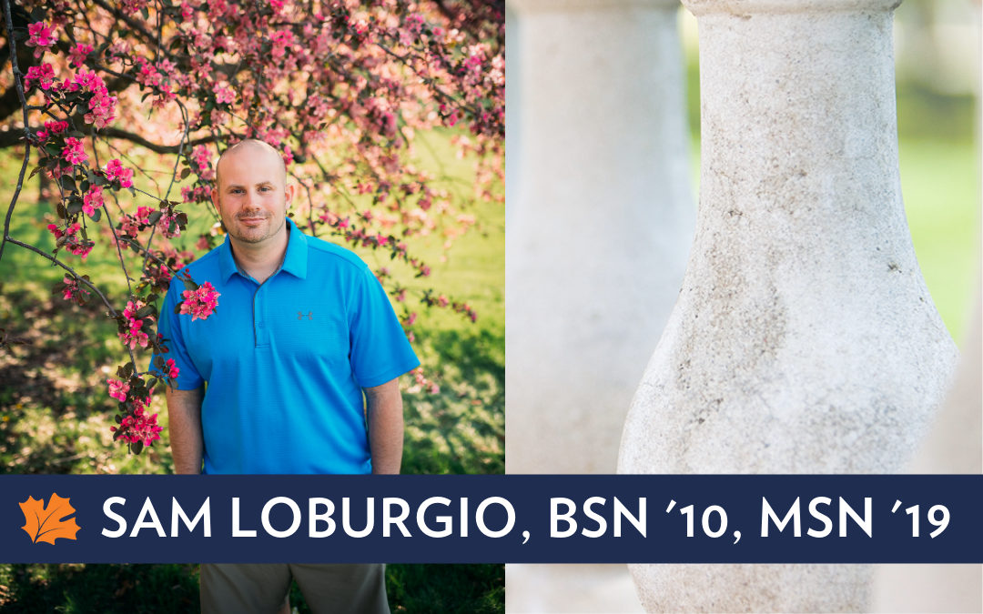 Sam Loburgio, BSN '10, MSN '19, portrait