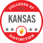 Kansas Colleges of Distinction badge