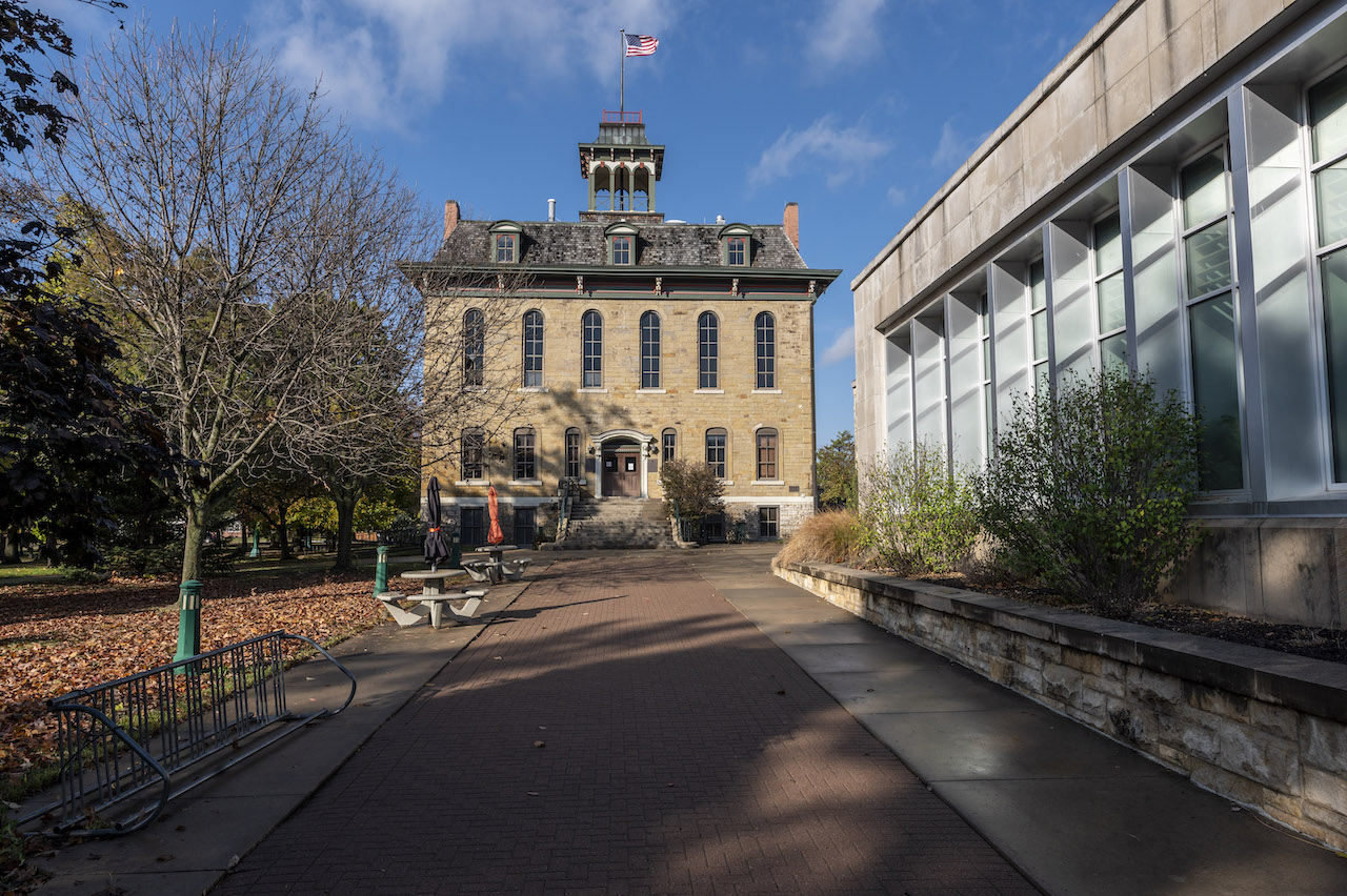 Parmenter hall and student union