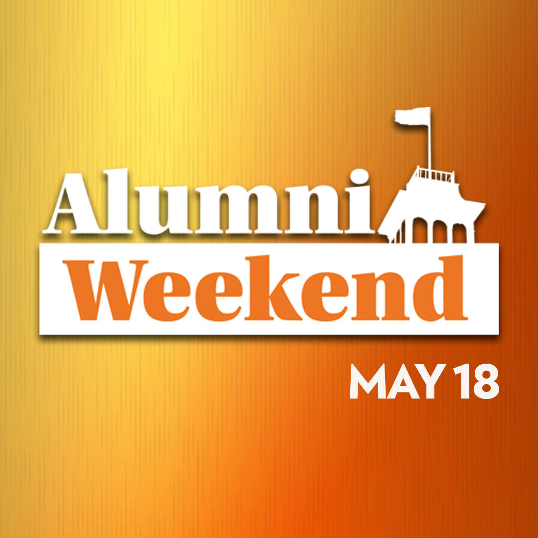 alumni weekend banner May 18