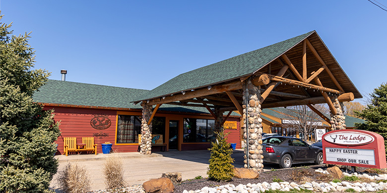 Exterior view of The Lodge